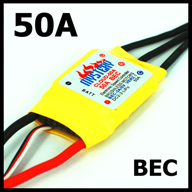 SPEED CONTROL ESC 50A CONTROLADOR DE VELOCIDADE BRUSHLESS MISTERY